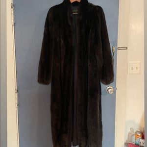 Vintage Mink Full Length Fur Coat
